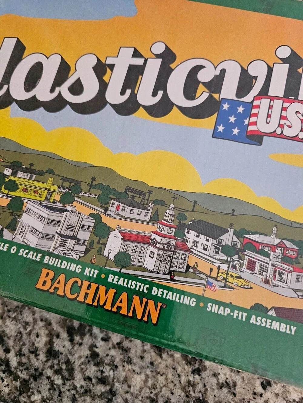 Vintage Plasticville USA by Bachmann Item 45977 Loading Platform Crossing Shanty